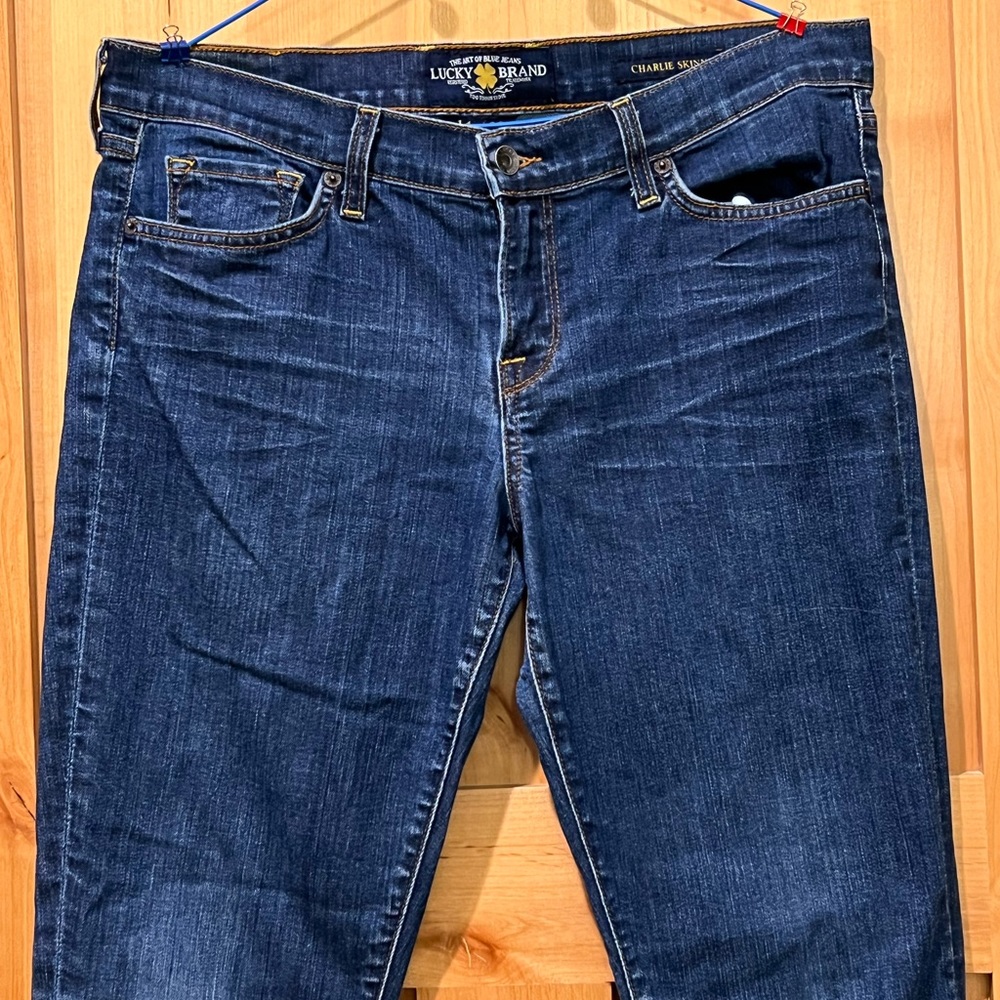 Lucky Charlie Skinny Jeans Size 14 ( 32 )